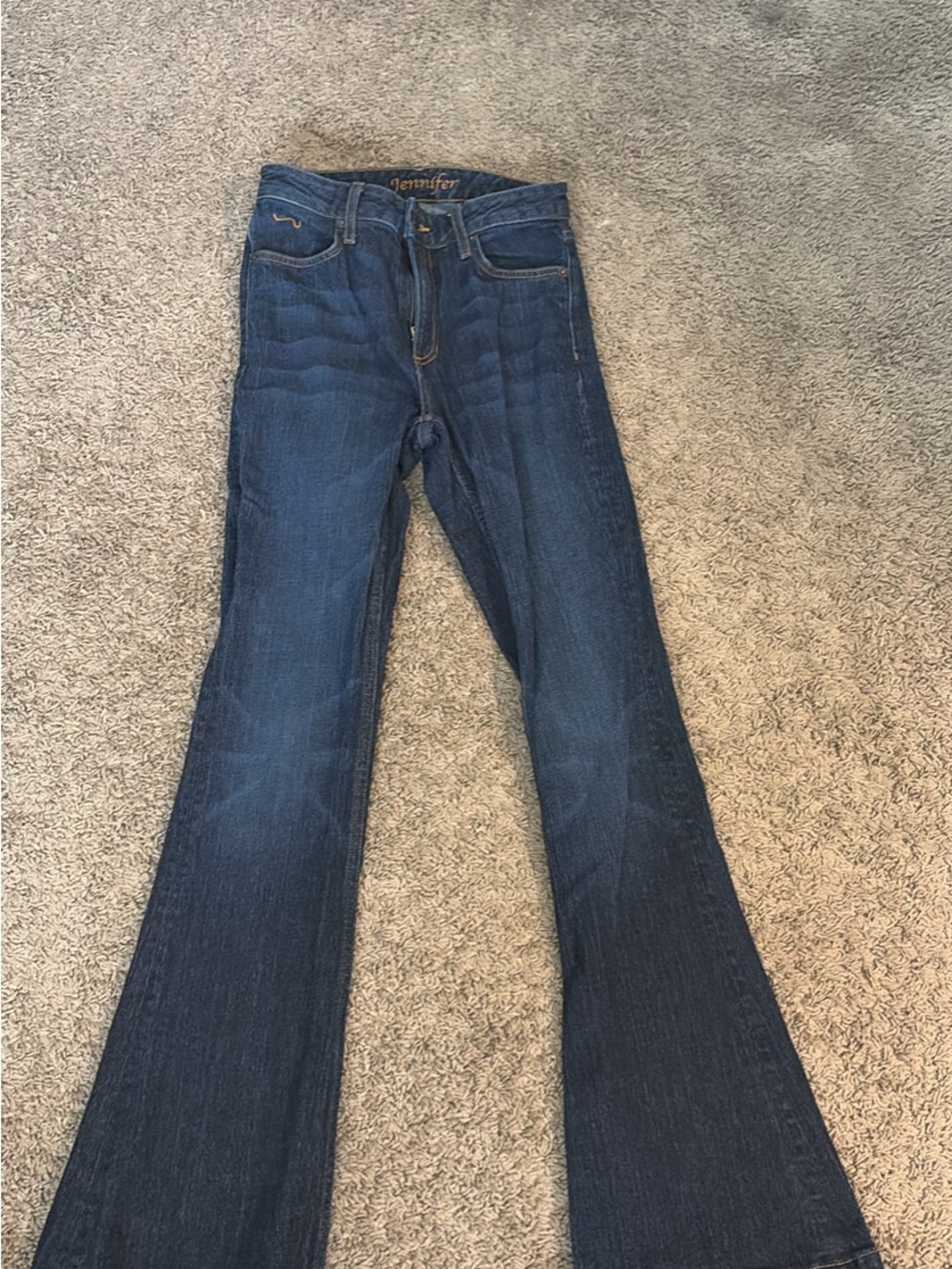 Kimes Ranch Dark Blue Flare Jeans - Women's